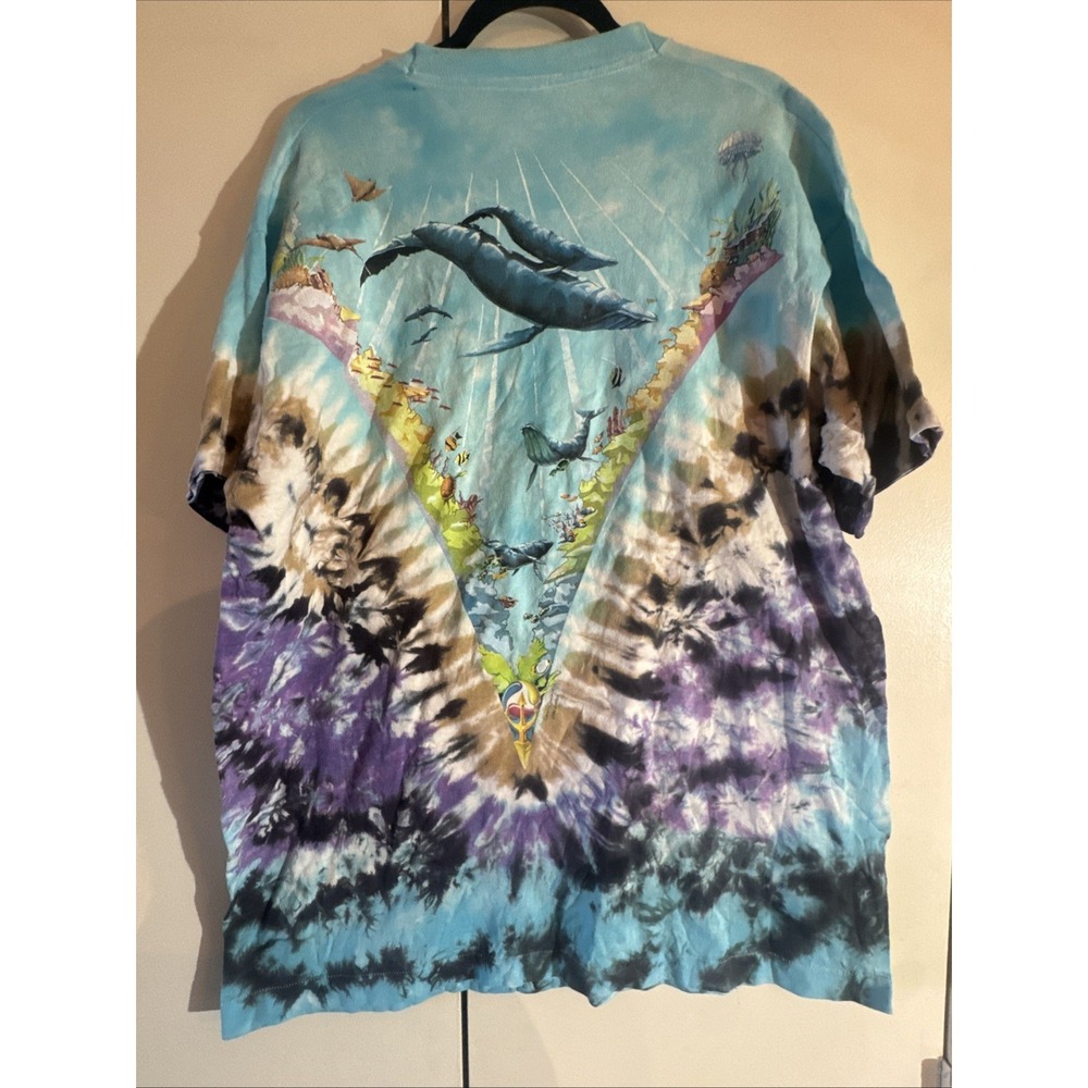 Vintage 1990 Liquid Blue Atlantis Kingdom T Shirt John Connell FOTL Tag AOP XXL - Picture 3 of 16
